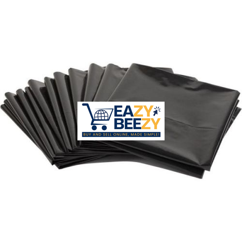 35�47 xx-strong black garbage bags (100 bags) 