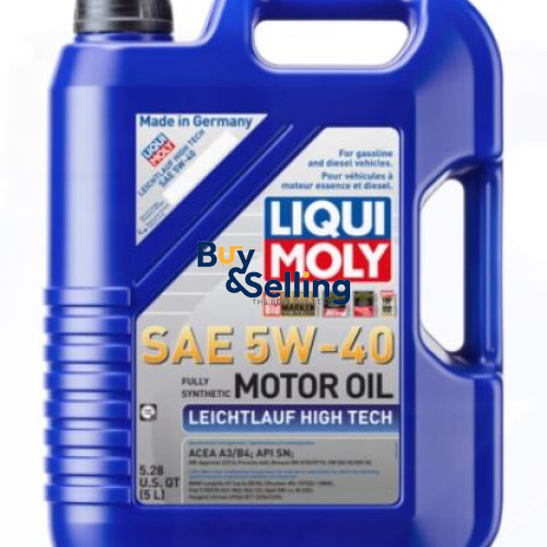 Liqui Moly Leichtlauf Motor Oil 5W40 Full Synthetic 5 l